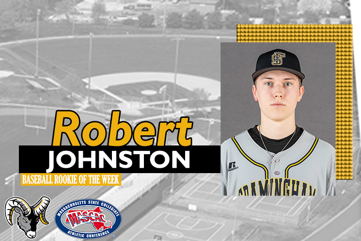 Johnston Named MASCAC Baseball Rookie of the Week
