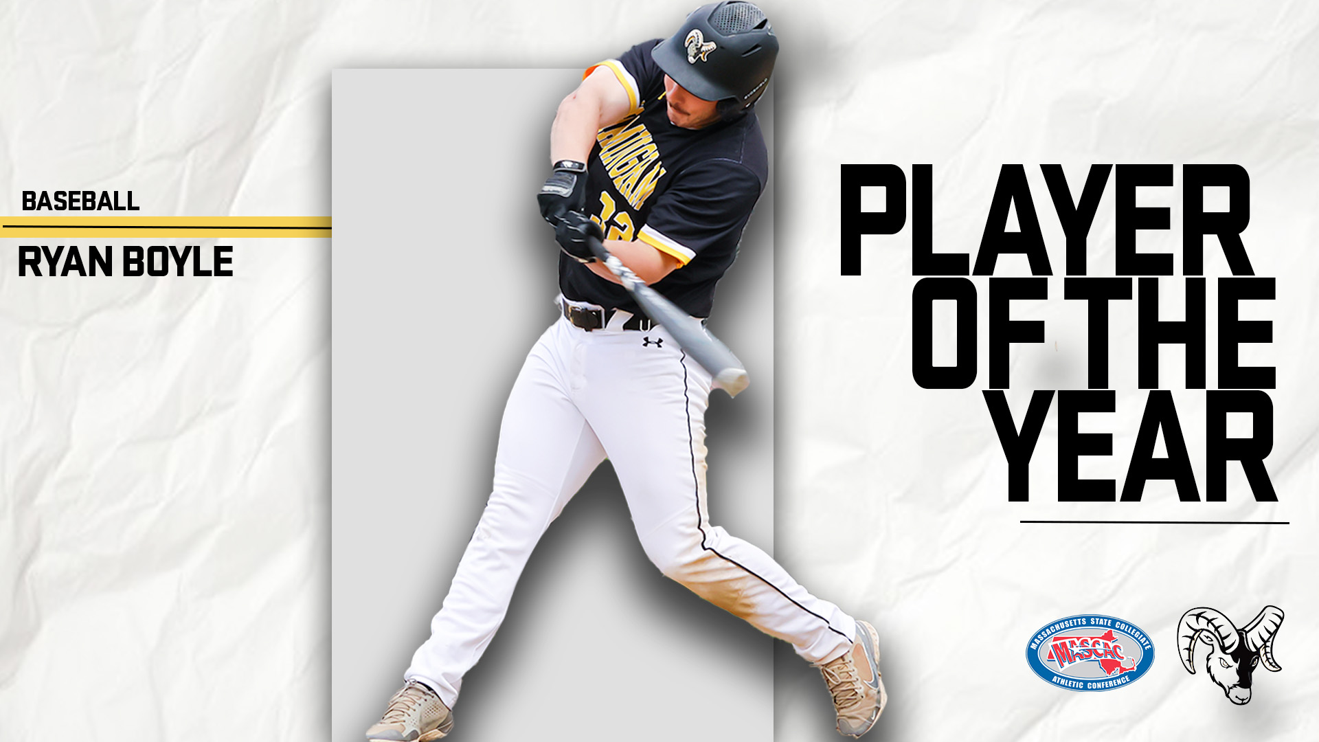 Boyle Tabbed MASCAC Baseball Player of the Year as Baseball Lands Six on All-MASCAC Teams