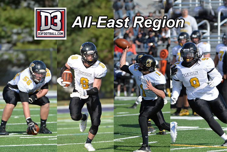 Stanfield, Silva, Jones and Mangano Earn D3football.com All-East Region Honors