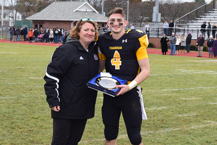 Football Defeats Curry 48-14 to Win Second Straight New England Bowl &ndash; Wojenski Named MVP