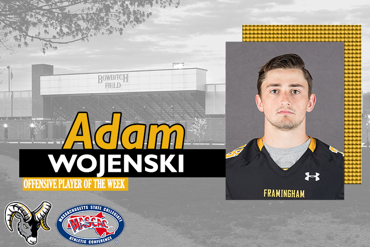 Wojenski Tabbed MASCAC Football Offensive Player of the Week