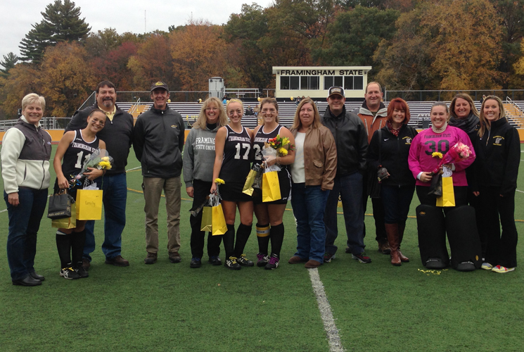 Field Hockey Tripped Up on Senior Day