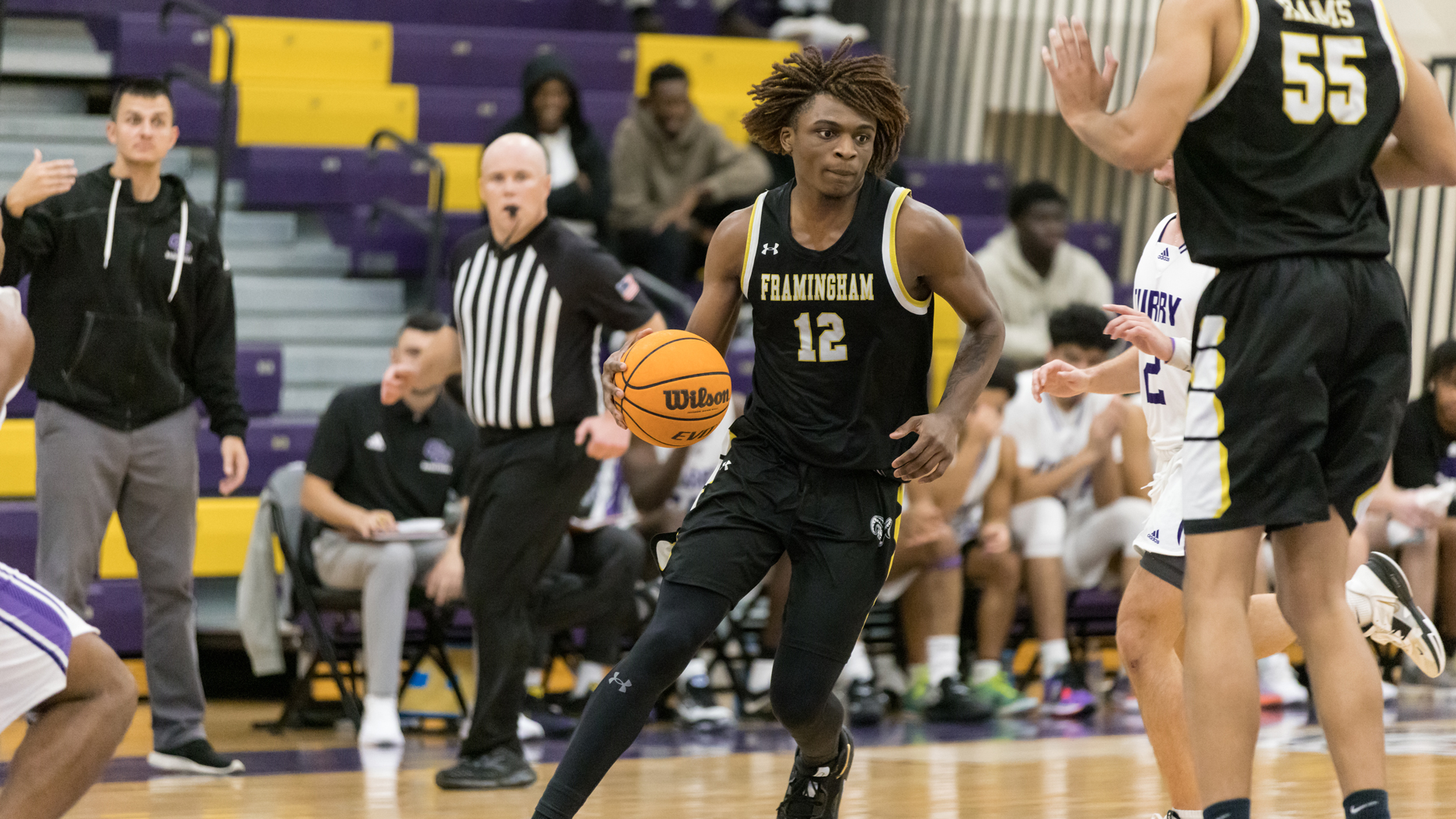 Men's Basketball Falls to Fitchburg State in MASCAC Action