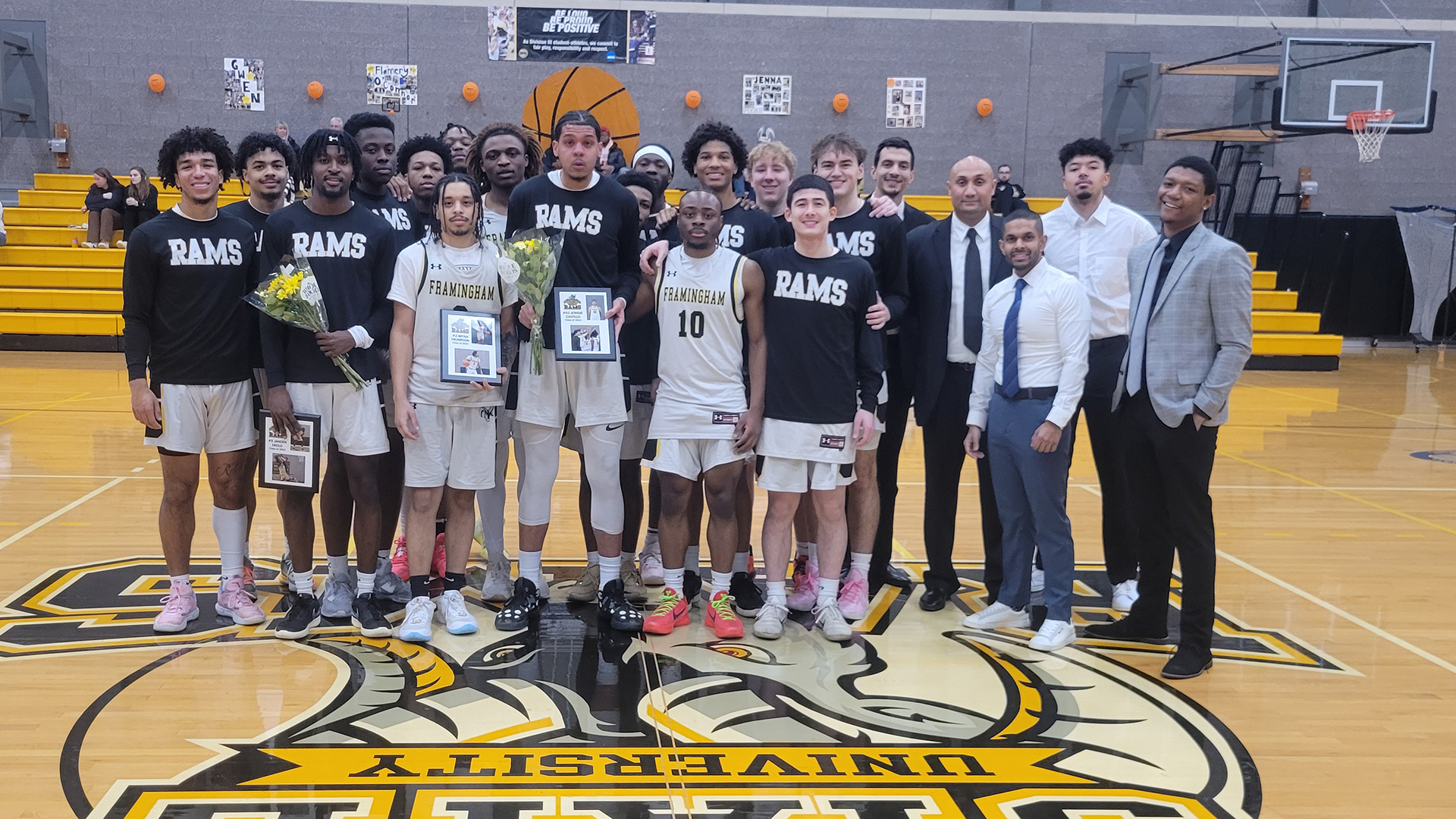 Men's Basketball Closes Season with Thrilling 71-67 Victory over Fitchburg State