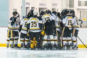Plymouth Blanks Ice Hockey in MASCAC Play
