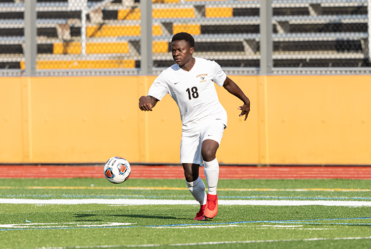 Men&rsquo;s Soccer Sneaks by MCLA; 1-0