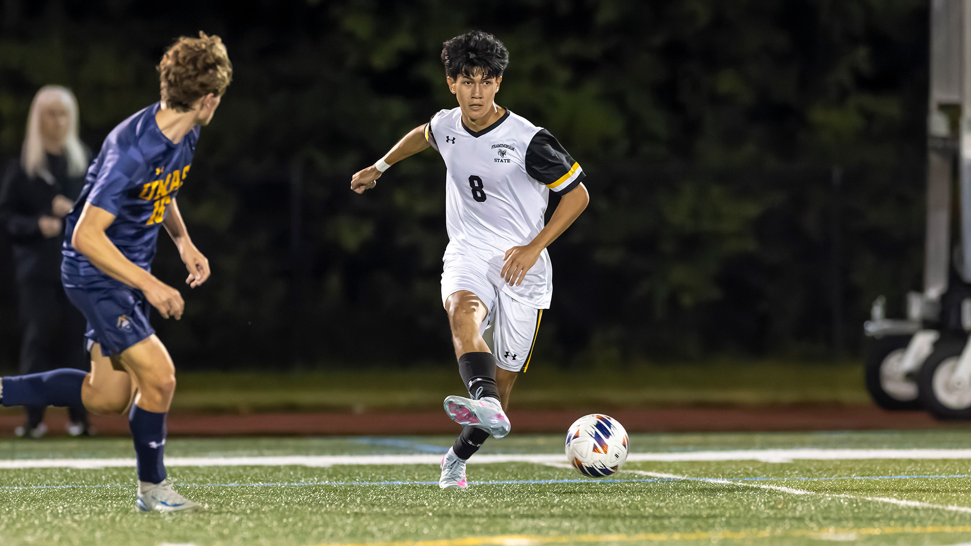 Men's Soccer Battles to Scoreless Draw at Wentworth