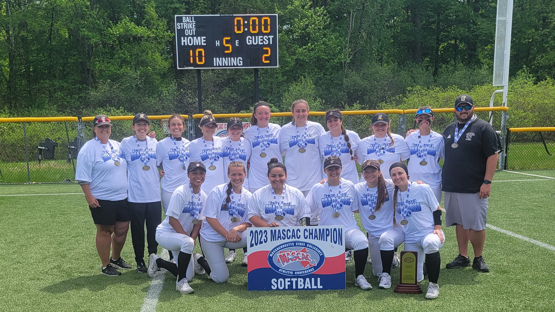 Softball Repeats as MASCAC Tournament Champs!!!