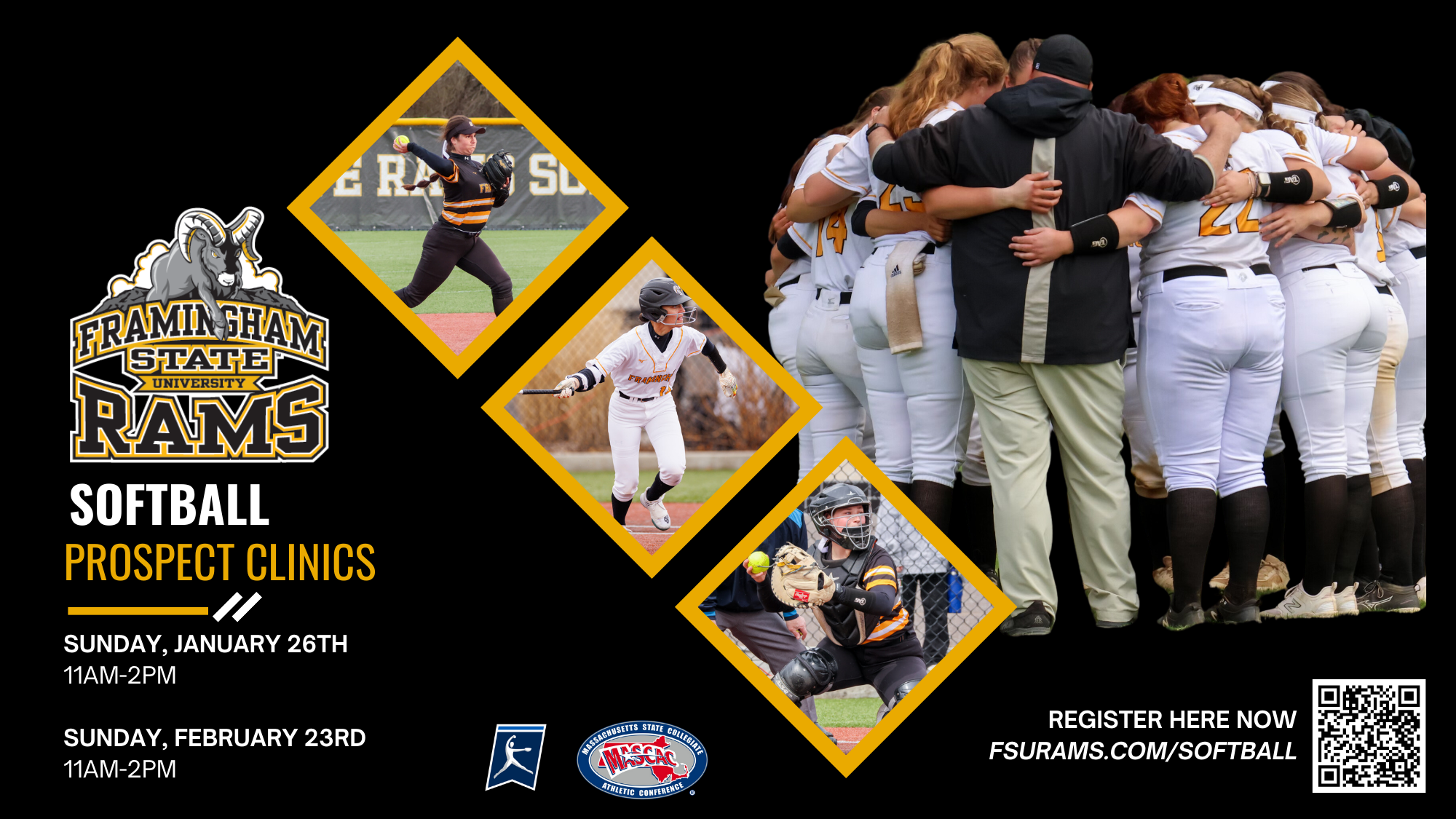 Framingham State Softball to Host Winter Prospect Clinics