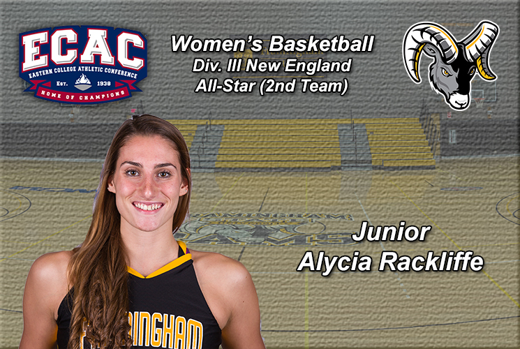Rackliffe Tabbed as ECAC New England Second Team All-Star