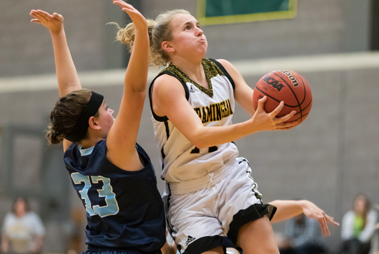 O'Day Scores 1,000 Point as Women's Basketball Falls to Worcester State 56-55