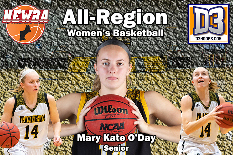 O&rsquo;Day Named to NEWBA and D3Hoops All-Region Squads