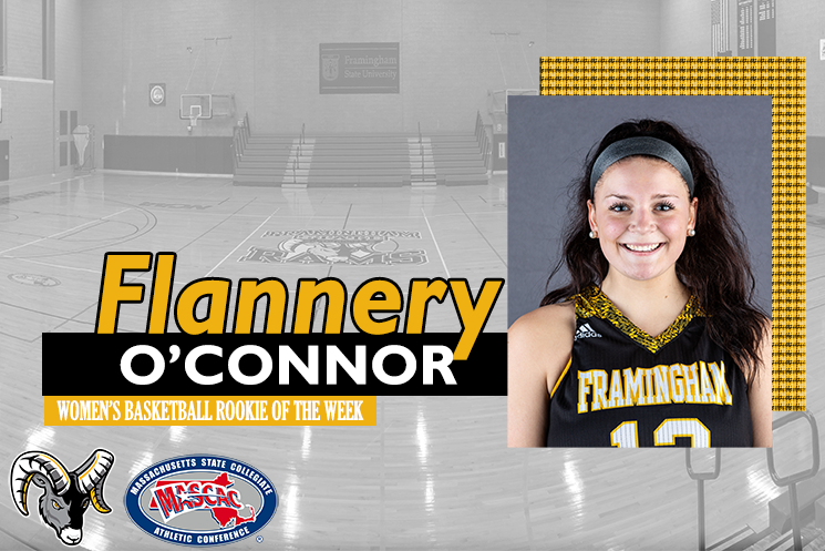 O&rsquo;Connor Earns Fourth Straight MASCAC Rookie of the Week Honor