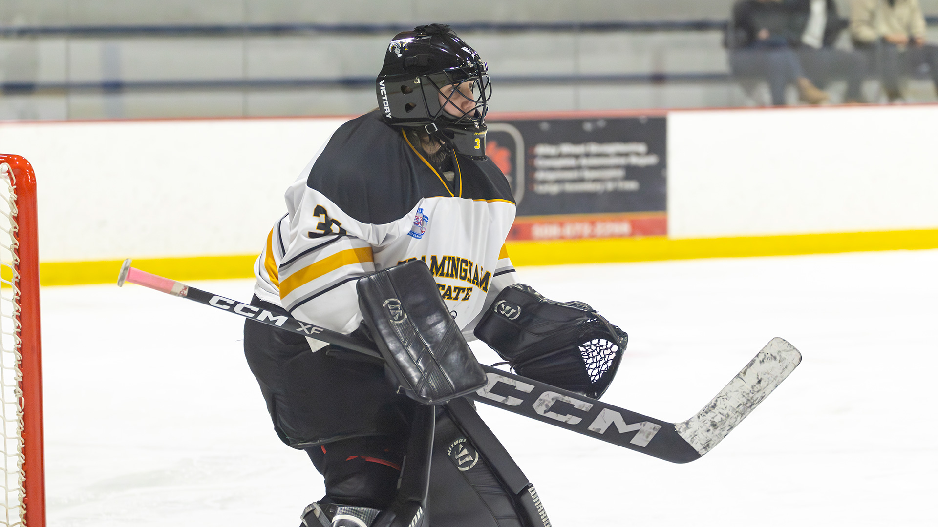 Pilgrims Pull Away Late in 5-1 Win Over Women's Ice Hockey