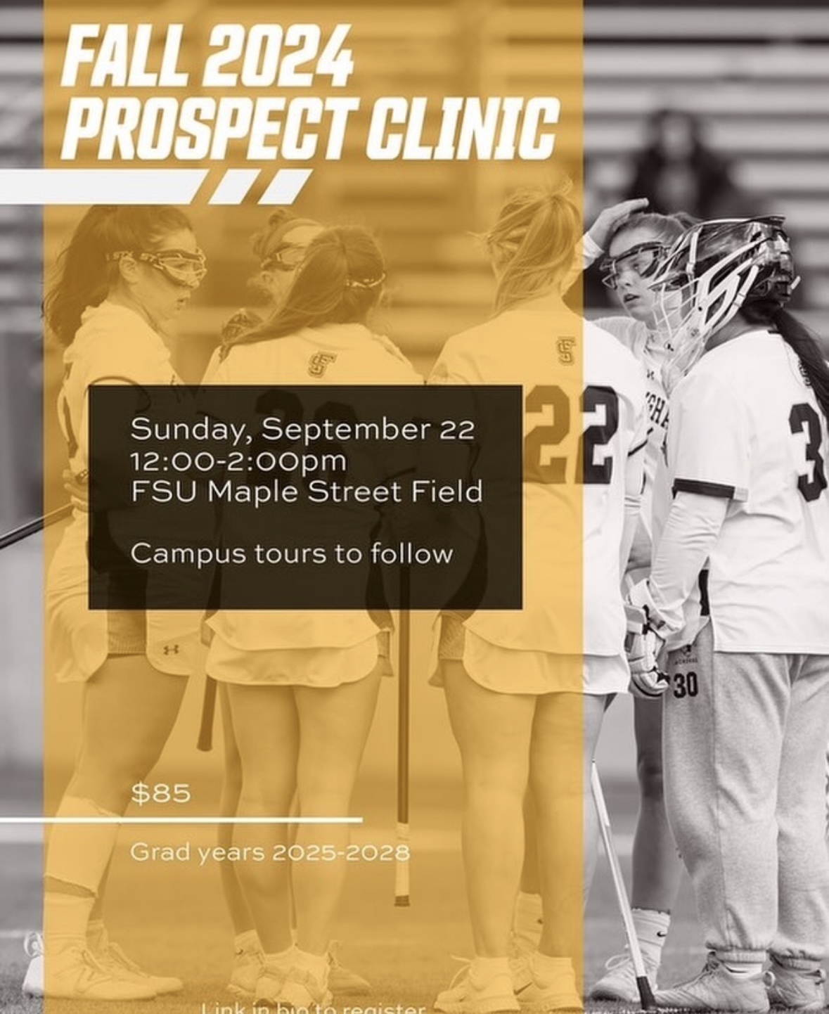 Framingham State Women's Lacrosse Fall Clinic