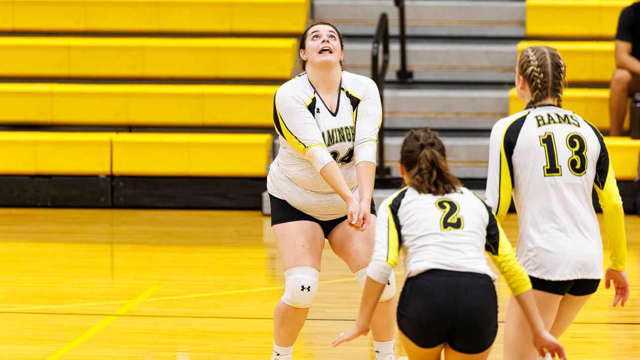 Volleyball Closes Regular Season with 3-0 Victory over Salem State